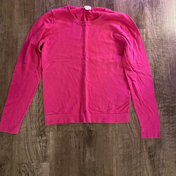 J. Crew Green and Pink Women Sweaters - Picture 3 of 6